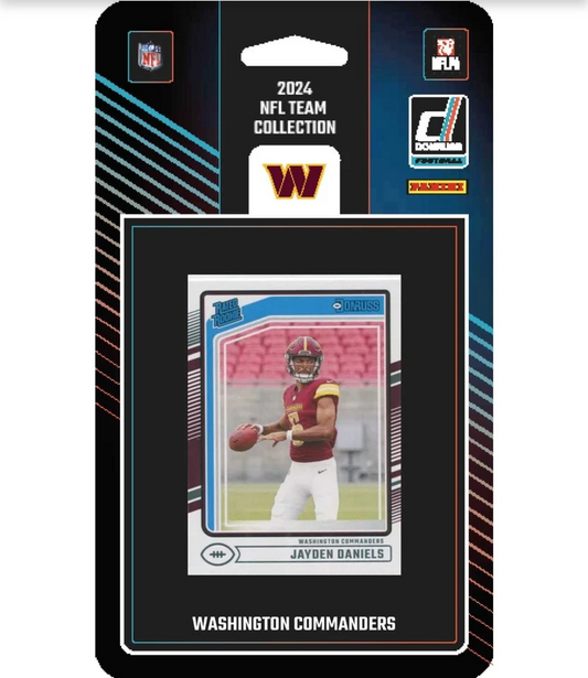 WASHINGTON COMMANDERS 2024 NFL DONRUSS TEAM SET CARDS