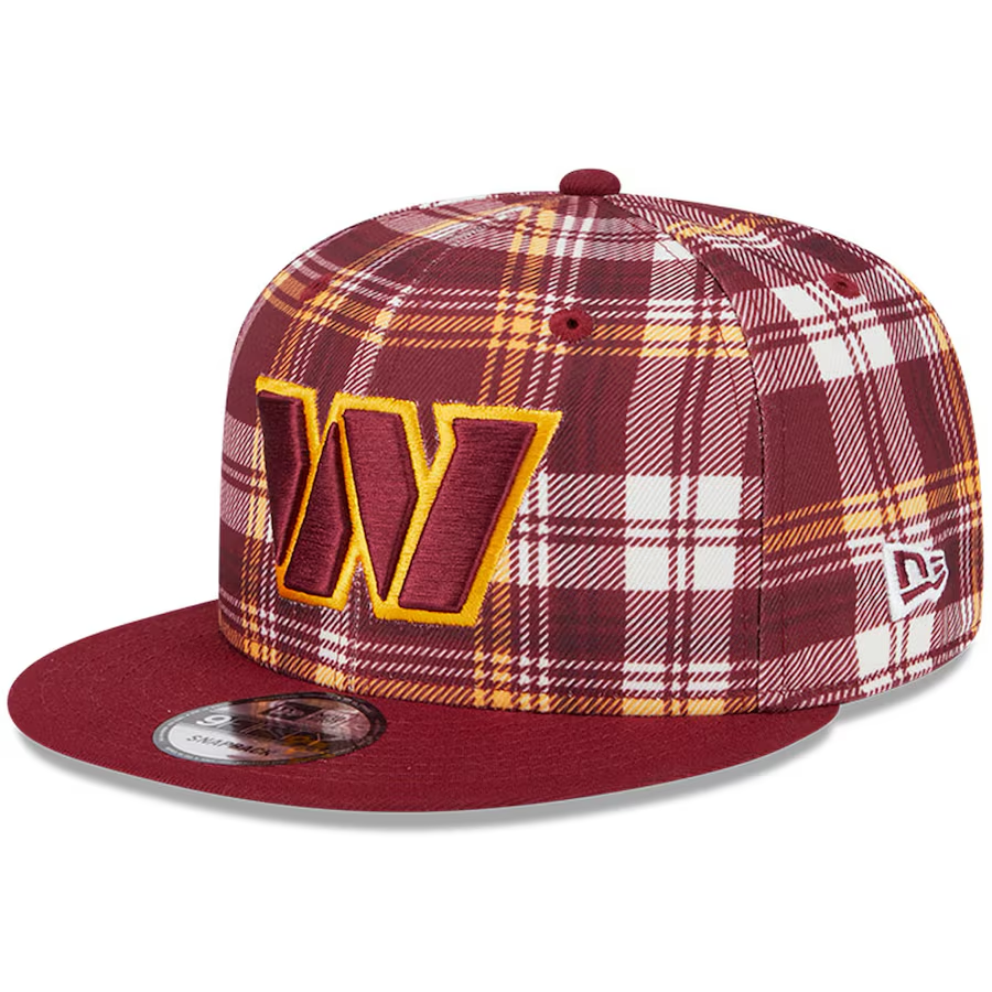 WASHINGTON COMMANDERS 2024 NFL SIDELINE STATEMENT 9FIFTY SNAPBACK HAT - BURGUNDY