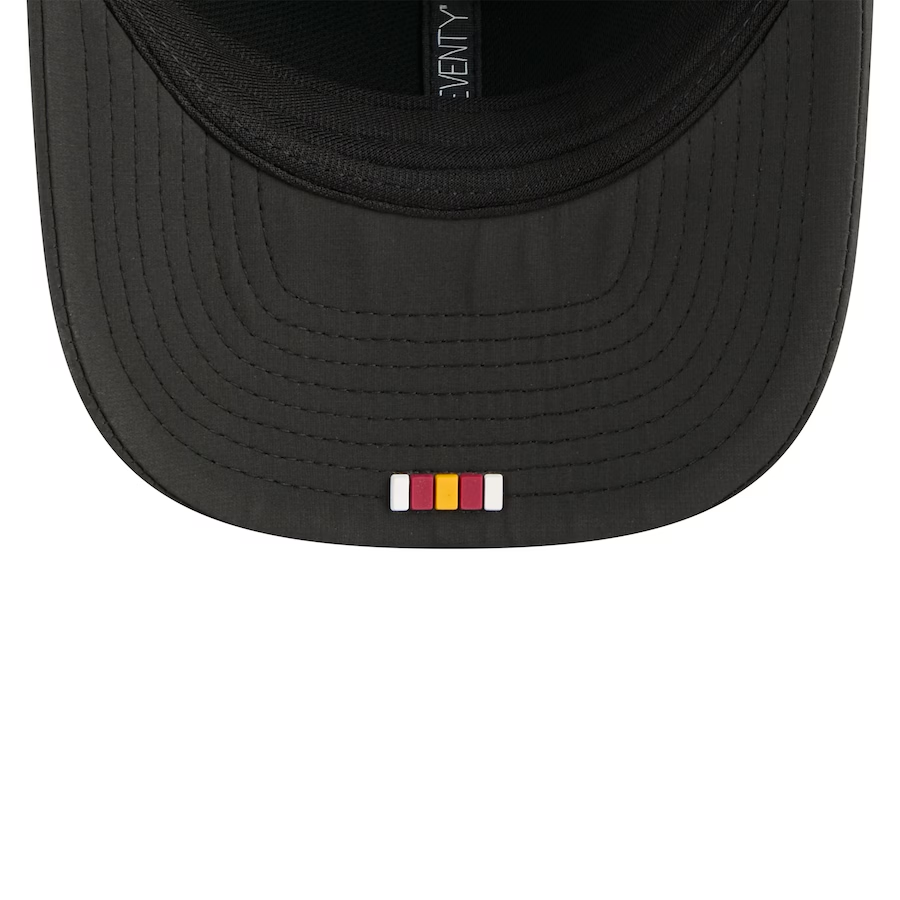 WASHINGTON COMMANDERS 2025 NFL SIDELINE 9SEVENTY STRETCH-SNAP ADJUSTABLE HAT - BLACK
