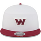 WASHINGTON COMMANDERS 2025 NFL TRAINING CAMP 9FIFTY SPLIT PANEL SNAPBACK HAT - WHITE