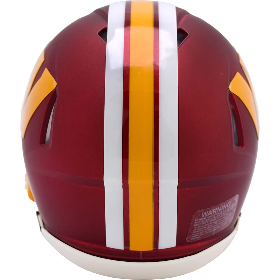 WASHINGTON COMMANDERS 2025 ON FIELD ALTERNATE RIDDELL MINI SPEED HELMET