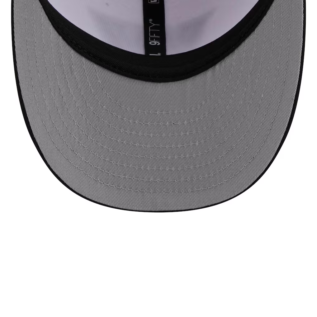 WASHINGTON COMMANDERS 2026 NFL DRAFT 9FIFTY SNAPBACK HAT - WHITE/BLACK