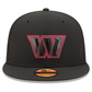 WASHINGTON COMMANDERS 2026 NFL SIDELINE 9FIFTY SNAPBACK HAT - BLACK