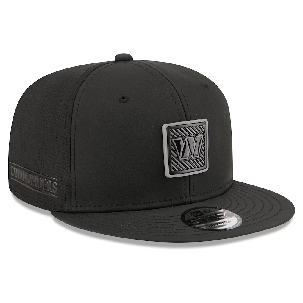 WASHINGTON COMMANDERS 2026 NFL TRAINING CAMP 9FIFTY SNAPBACK HAT - BLACK