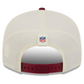 WASHINGTON COMMANDERS 2026 NFL TRAINING CAMP 9FIFTY SNAPBACK HAT - CHROME WHITE/BURGUNDY