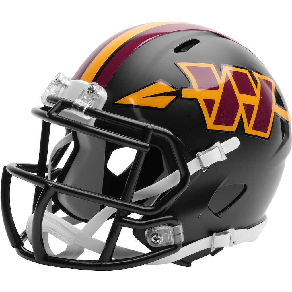 WASHINGTON COMMANDERS 2026 ON FIELD ALTERNATE RIDDELL MINI SPEED HELMET