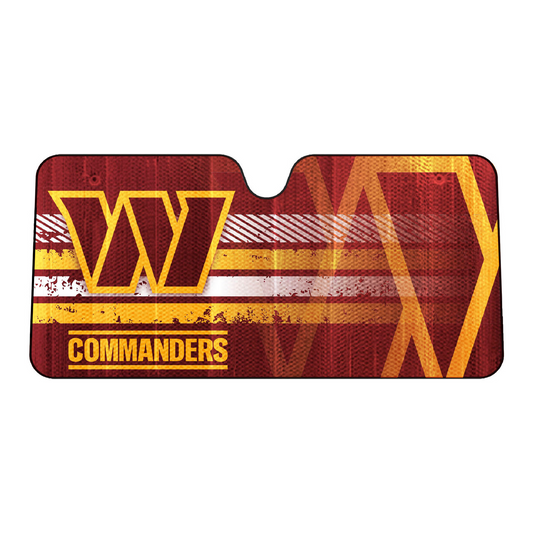 WASHINGTON COMMANDERS AUTO SUN SHADE - 59"X27"