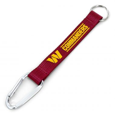 WASHINGTON COMMANDERS CARABINER LANYARD