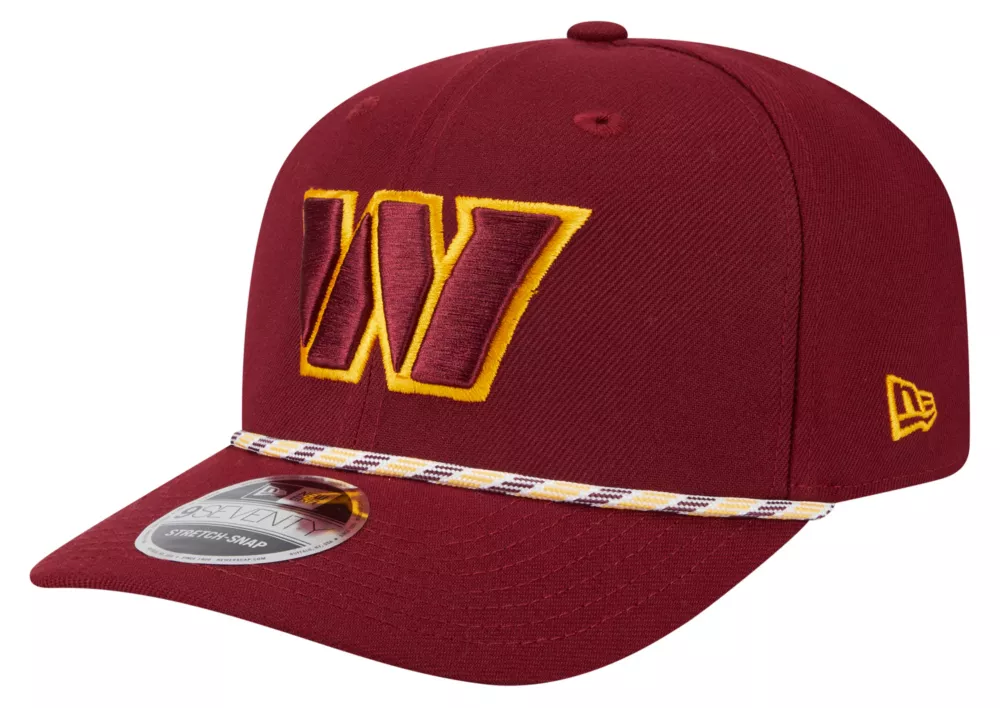 WASHINGTON COMMANDERS GAMEDAY MULTI ROPE 9SEVENTY STRETCH-SNAP HAT - MAROON