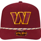 WASHINGTON COMMANDERS GAMEDAY MULTI ROPE 9SEVENTY STRETCH-SNAP HAT - MAROON