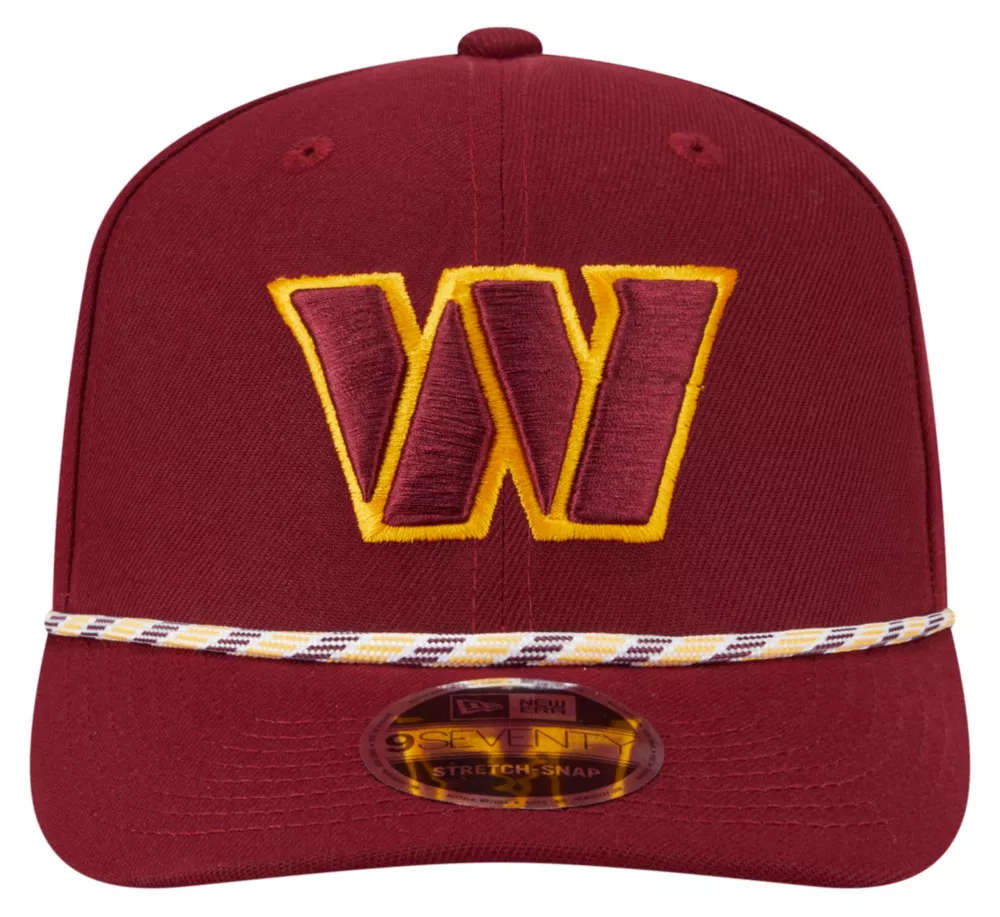 WASHINGTON COMMANDERS GAMEDAY MULTI ROPE 9SEVENTY STRETCH-SNAP HAT - MAROON
