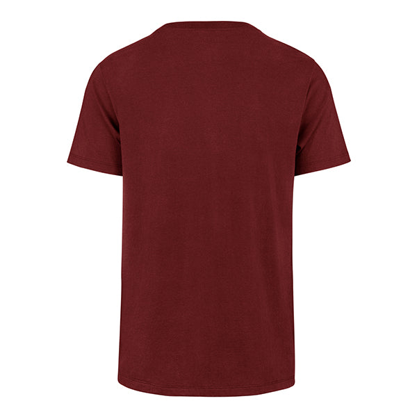 WASHINGTON COMMANDERS MEN'S '47 BRAND DELUXIA FRANKLIN T-SHIRT - BURGUNDY