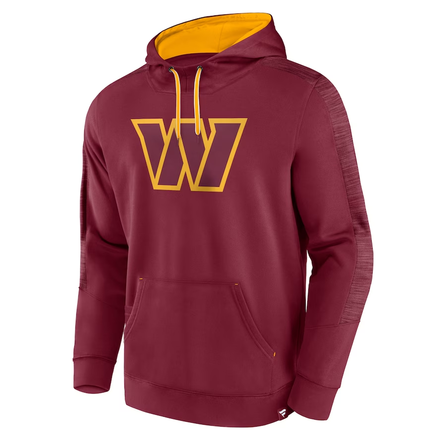 WASHINGTON COMMANDERS MEN'S DEFENDER EVO PULLOVER HOODED SWEATSHIRT