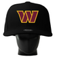 WASHINGTON COMMANDERS NOGGIN OVERSIZED HAT - BLACK