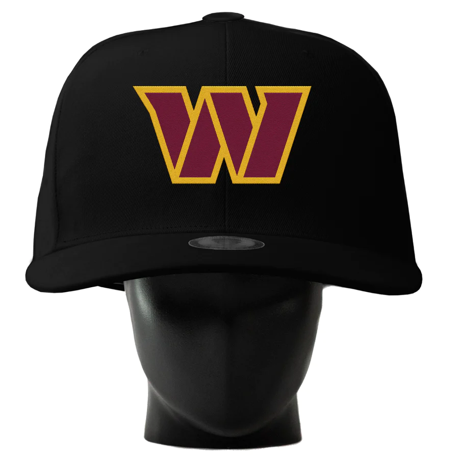 WASHINGTON COMMANDERS NOGGIN OVERSIZED HAT - BLACK