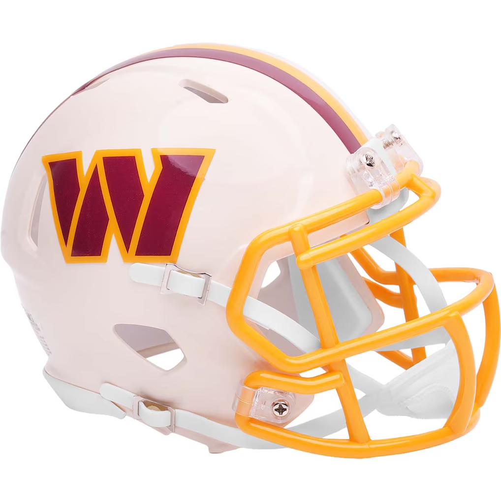 WASHINGTON COMMANDERS RETRO COLLECTION RIDDELL SPEED MINI HELMET