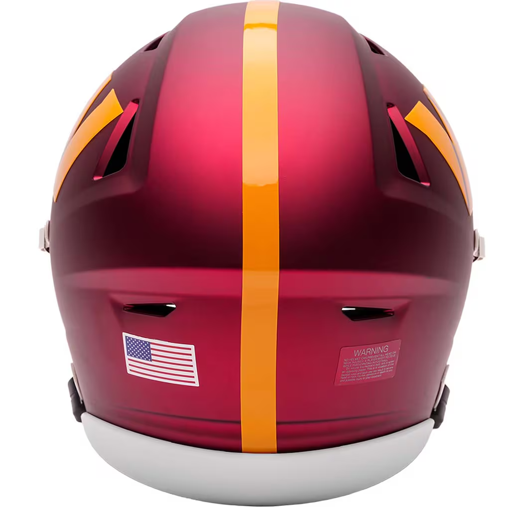 buy redskins motorcycle helmet Washington Commanders Riddell SpeedFlex Mid-Size MIDI Helmet