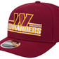WASHINGTON COMMANDERS STATED 9SEVENTY STRETCH-SNAP ADJUSTABLE HAT - BURGUNDY