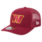 WASHINGTON COMMANDERS TEAM COLLECTION 9SEVENTY STRETCH SNAP ADJUSTABLE HAT - BURGUNDY