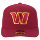 WASHINGTON COMMANDERS TEAM COLLECTION 9SEVENTY STRETCH SNAP ADJUSTABLE HAT - BURGUNDY