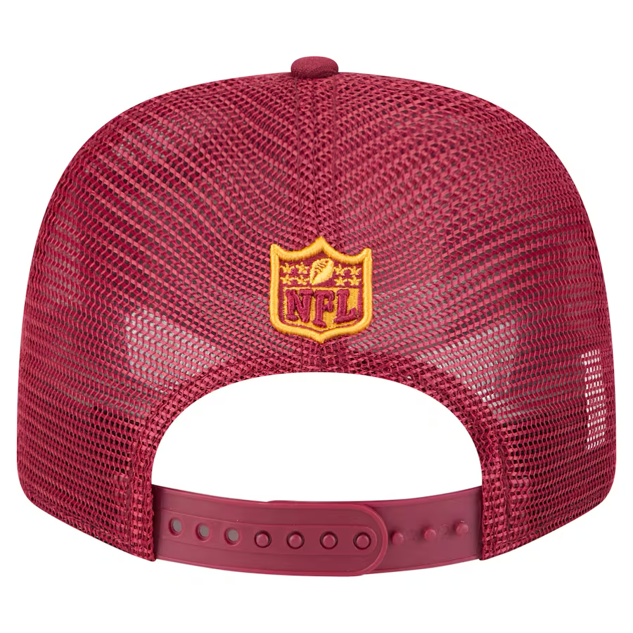 WASHINGTON COMMANDERS TEAM COLLECTION 9SEVENTY STRETCH SNAP ADJUSTABLE HAT - BURGUNDY