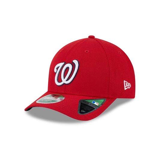 WASHINGTON NATIONALS YOUTH PLAYER REPLICA 9FORTY M-CROWN SNAPBACK ADJUSTABLE HAT - RED