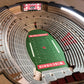 WISCONSIN BADGERS 25 LAYER 3D STADIUM LIGHTED END TABLE