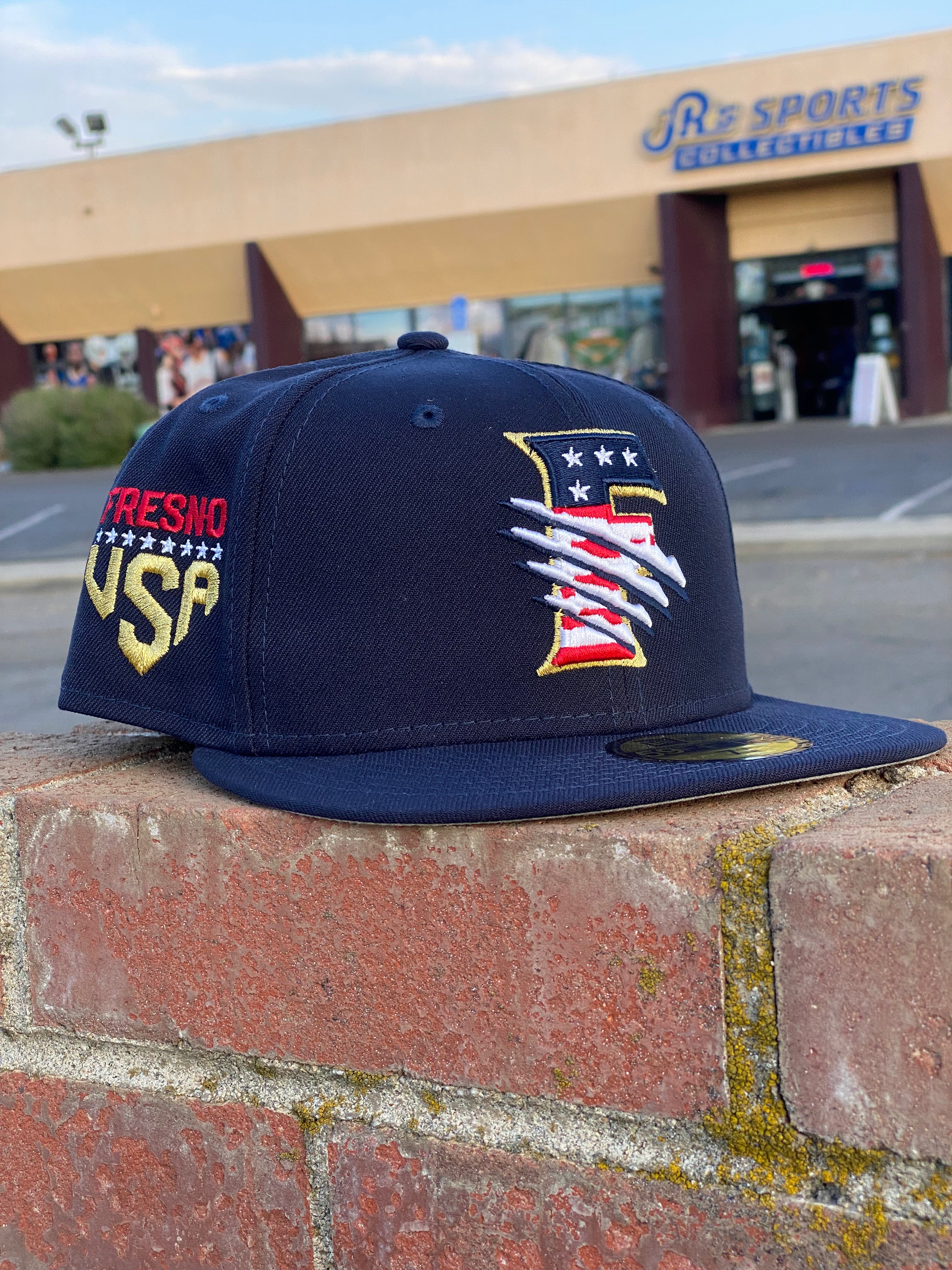 FRESNO GRIZZLIES 2023 4TH OF JULY 59FIFTY FITTED HAT – JR'S SPORTS