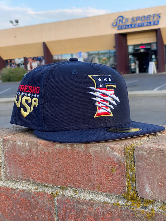 FRESNO GRIZZLIES 2023 4TH OF JULY 59FIFTY FITTED HAT