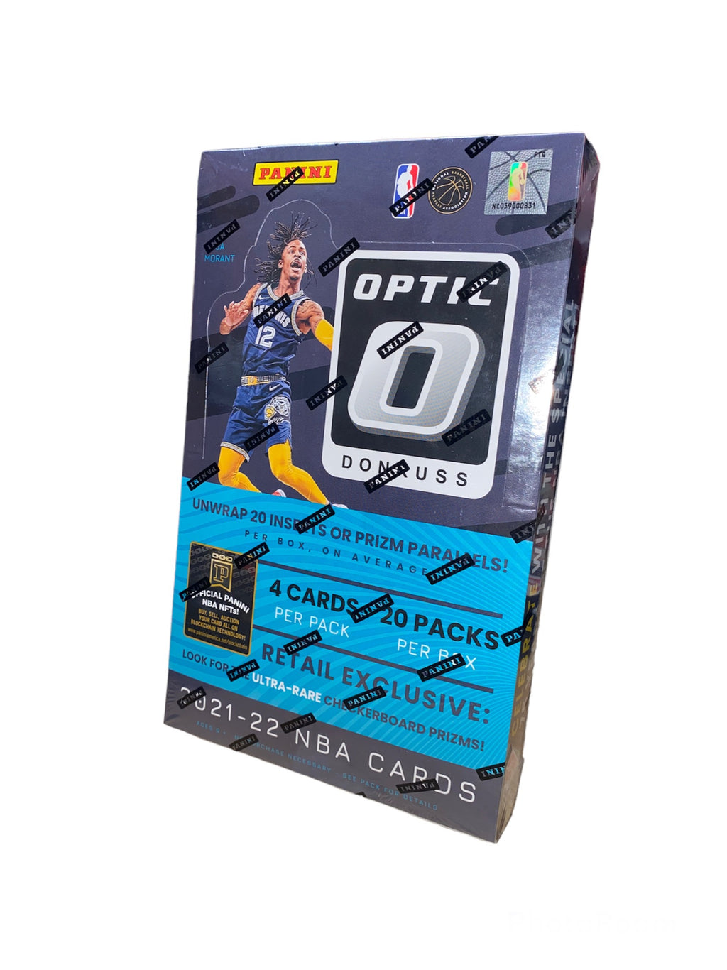 2021-22 NBA PANINI DONRUSS CAJA DE VENTA AL POR MENOR ÓPTICA
