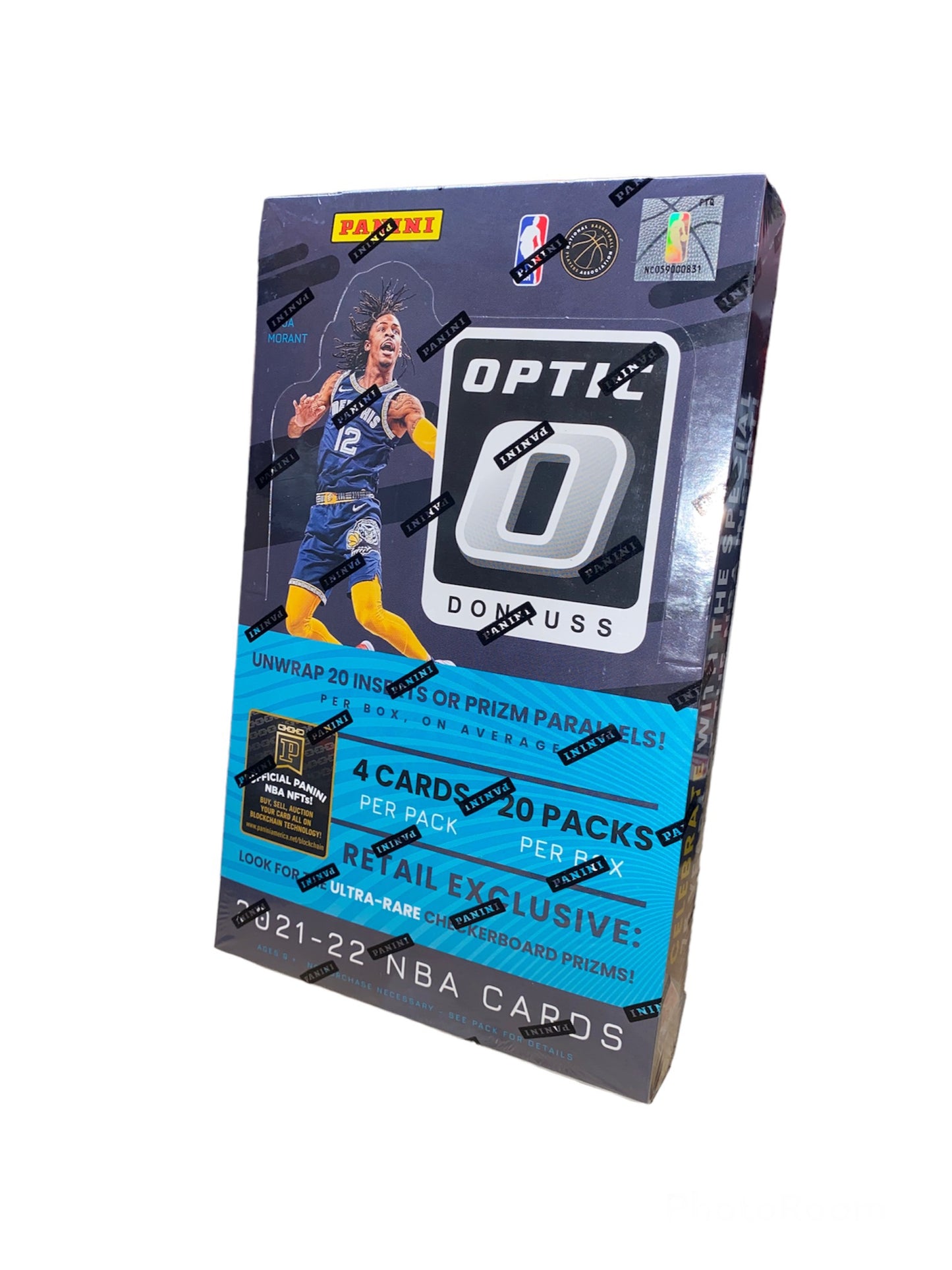 2021-22 NBA PANINI DONRUSS CAJA DE VENTA AL POR MENOR ÓPTICA