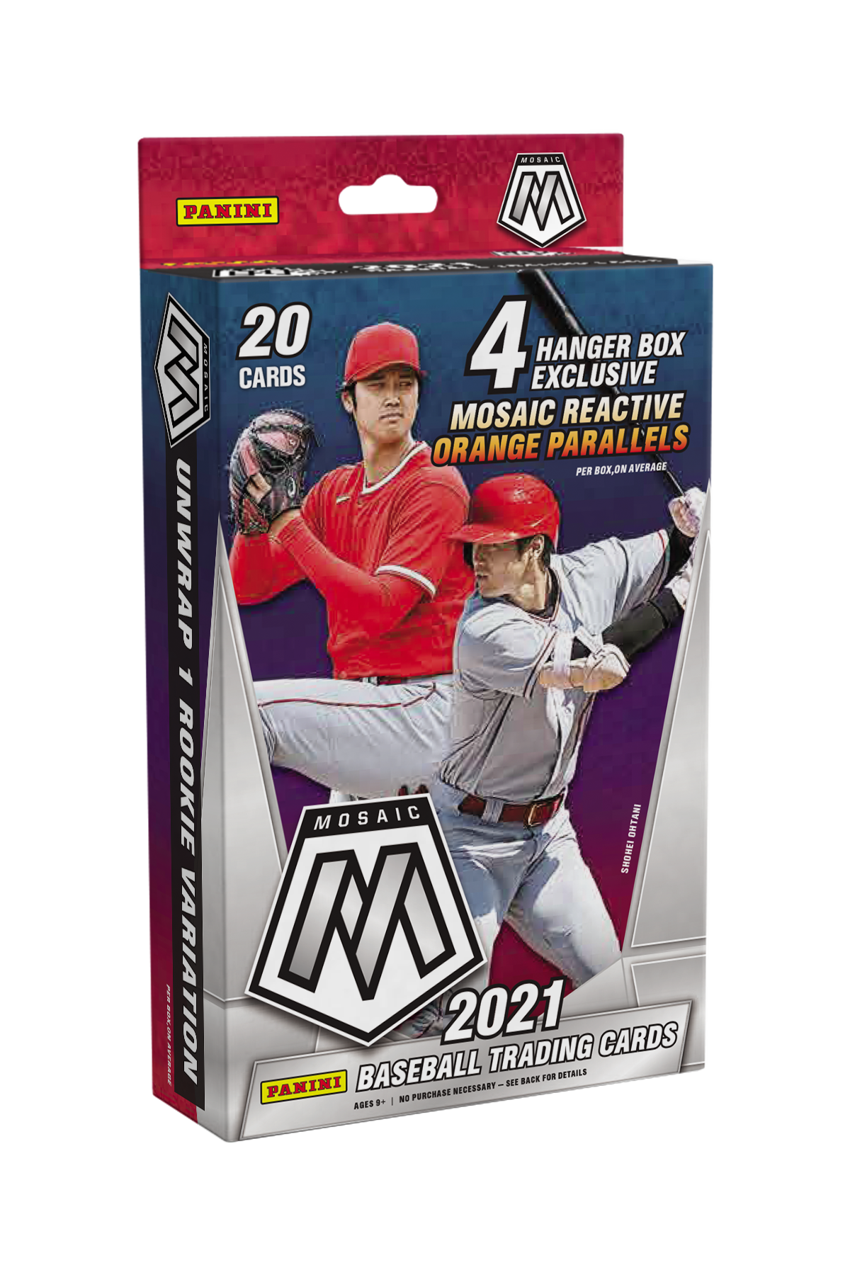 2021-22 PANINI MLB MOSAIC BASEBALL HANGER BOX