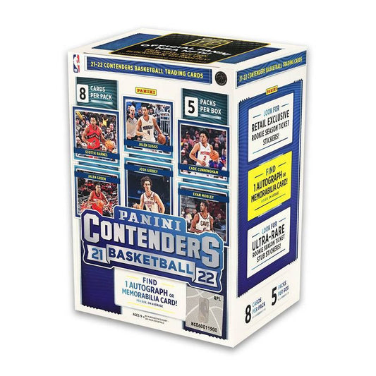 2021-22 PANINI NBA CONTENDERS BASKETBALL BLASTER CAJA