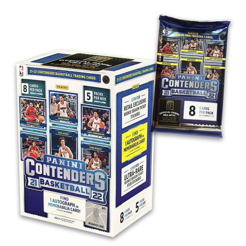 2021-22 PANINI NBA CONTENDERS BASKETBALL BLASTER BOX