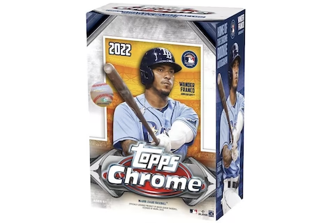 2022 MLB TOPPS CHROME BLASTER BOX