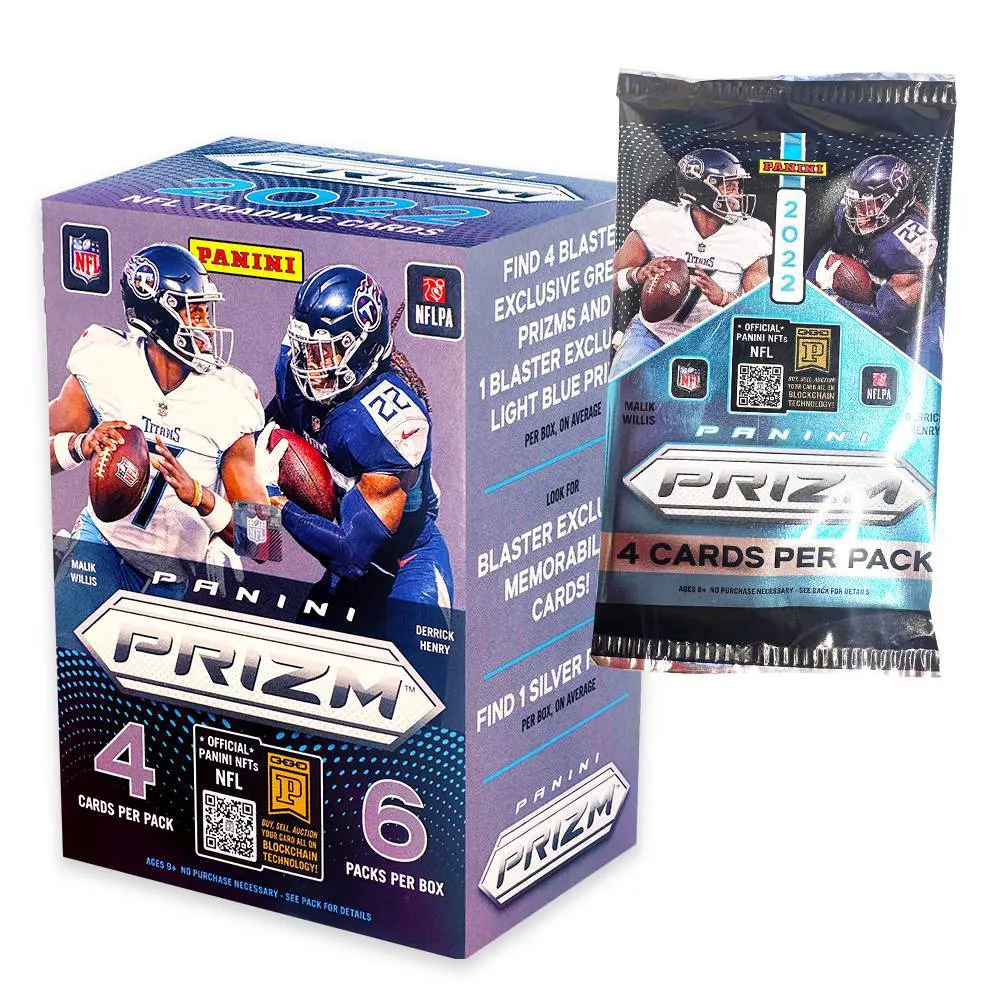 2022 NFL PANINI  PRIZM BLASTER BOX