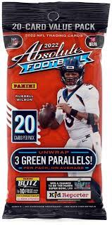 2022 PANINI ABSOLUTE FOOTBALL FAT PACK