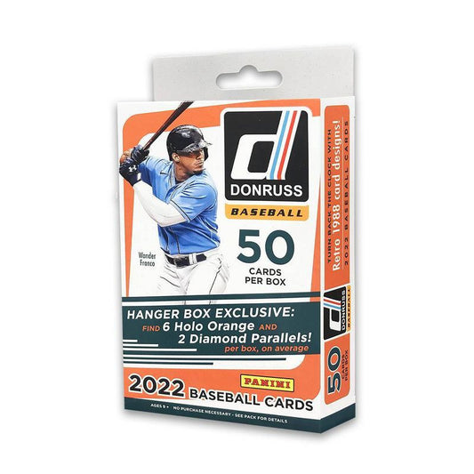 CAJA DE COLGADOR DE BÉISBOL PANINI MLB DONRUSS 2022