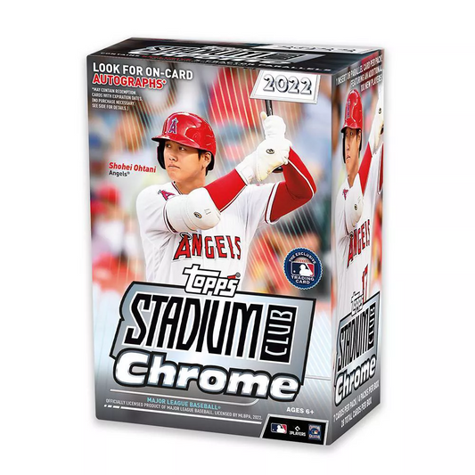 2022 TOPPS STADIUM CLUB CHROME BLASTER BOX