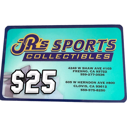 JR'S SPORTS GIFT CARD