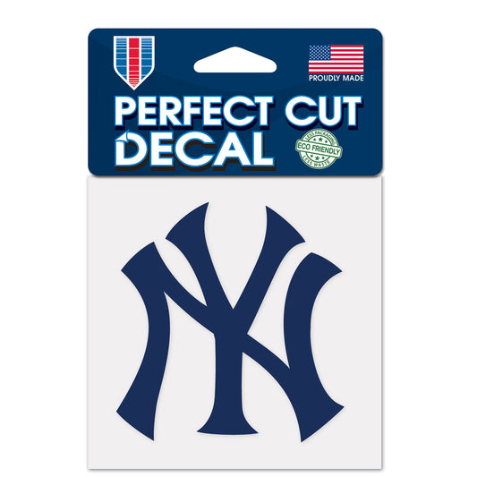 NEW YORK YANKEES PERFECT CUT 4"X 4" DECAL