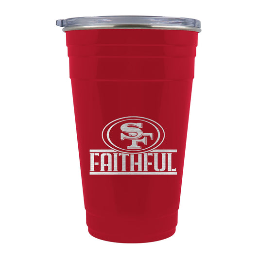 SAN FRANCISCO 49ERS RALLY TAILGATER TUMBLER