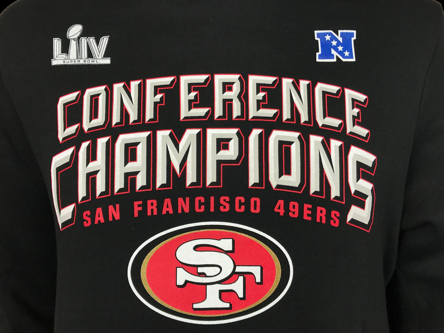 SAN FRANCISCO 49ERS SBLIV MENS END AROUND SLEEVE HD SWEATER