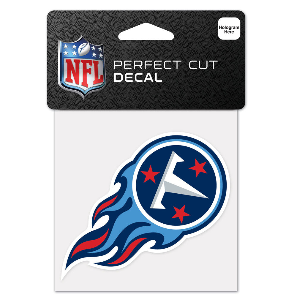 TENNESSEE TITANS PERFECT CUT 4"X 4" DECAL