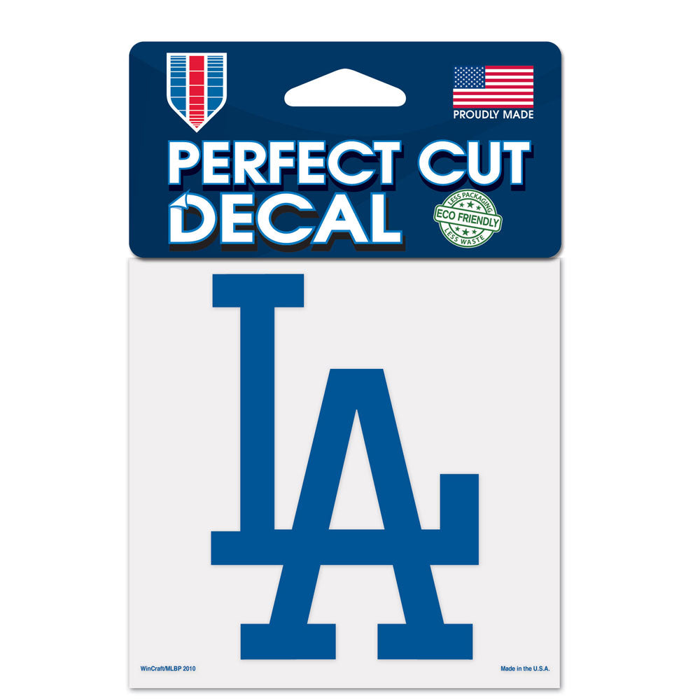 LOS ANGELES DODGERS PERFECT CUT 4"X 4" DECAL