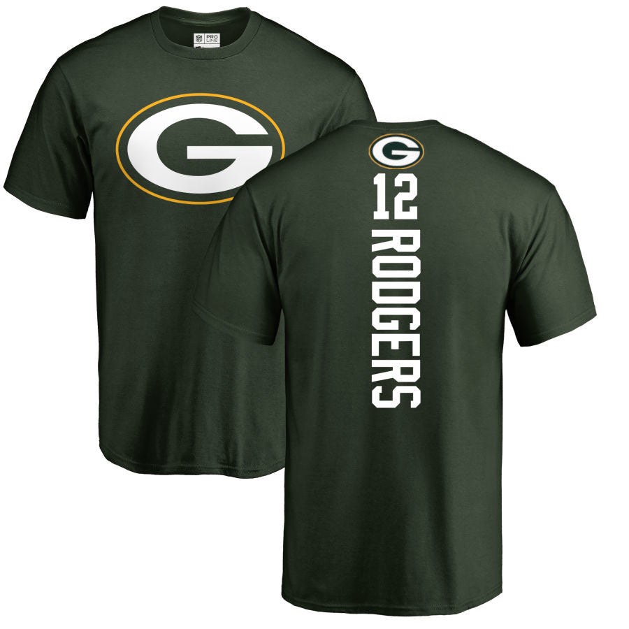 AARON RODGERS MEN'S PLAYMAKER NAME NUMBER T-SHIRT