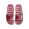 ALABAMA CRIMSON TIDE MEN'S BIG LOGO GEL SLIDE