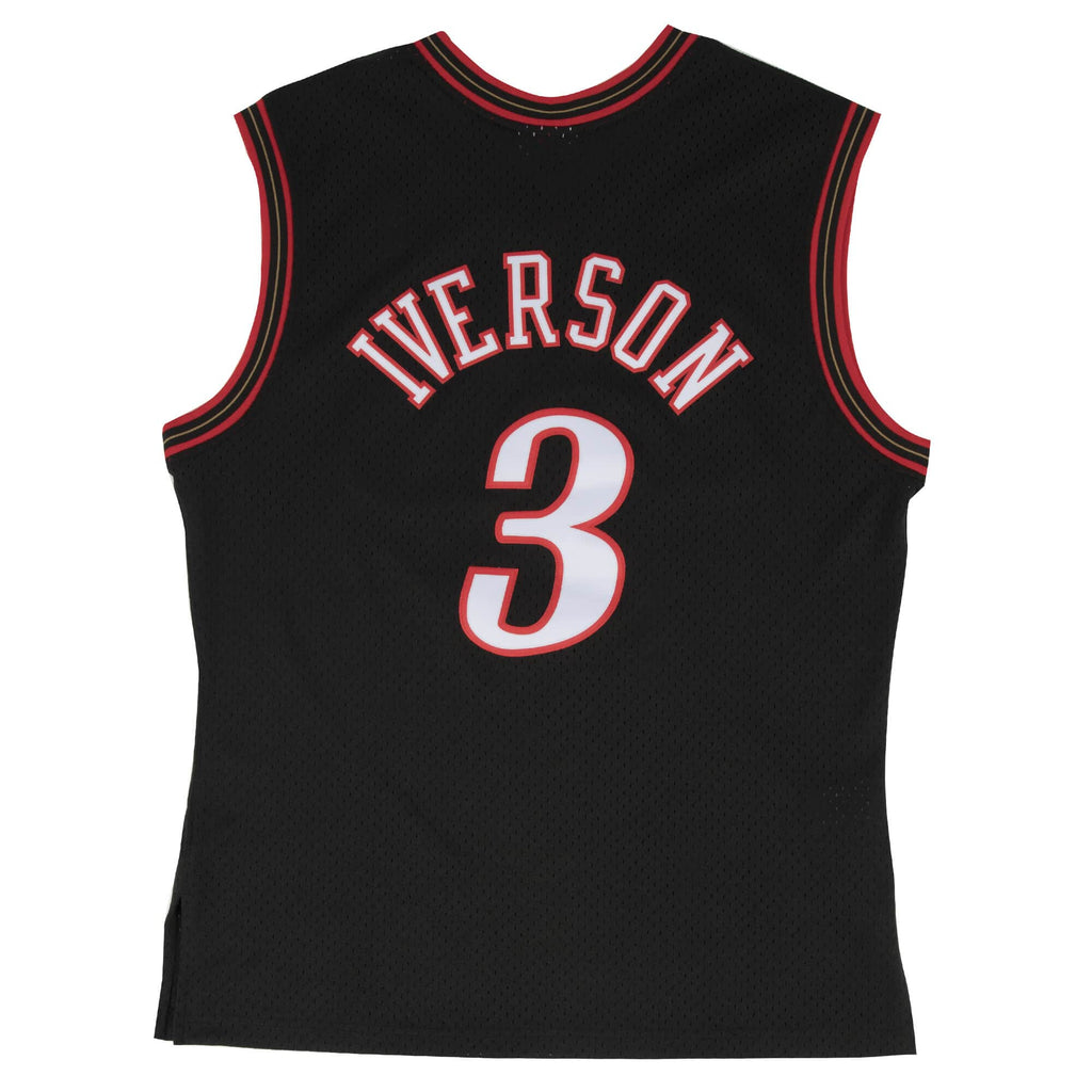 ALLEN IVERSON HOMBRE MITCHELL &amp; NESS 00-01' JERSEY SWINGMAN