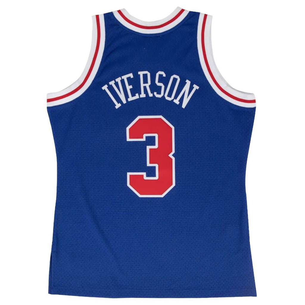 ALLEN IVERSON HOMBRE MITCHELL &amp; NESS 96-97' JERSEY SWINGMAN
