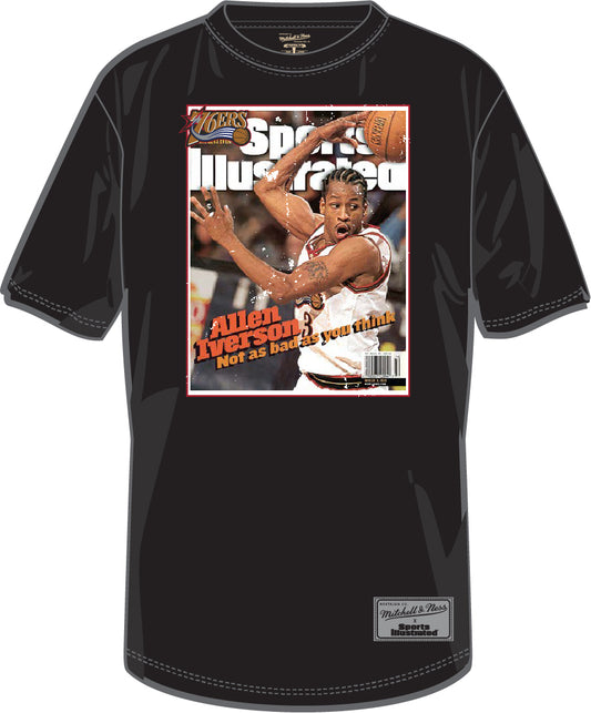 CAMISETA DE CARRETES DE FOTOS ILUSTRADAS DE DEPORTES DE ALLEN IVERSON